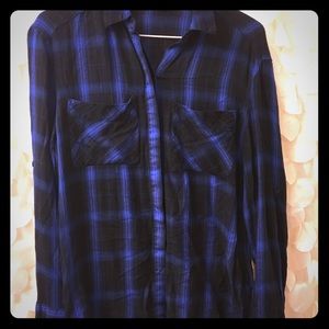 Plaid shirt from Express size XS
